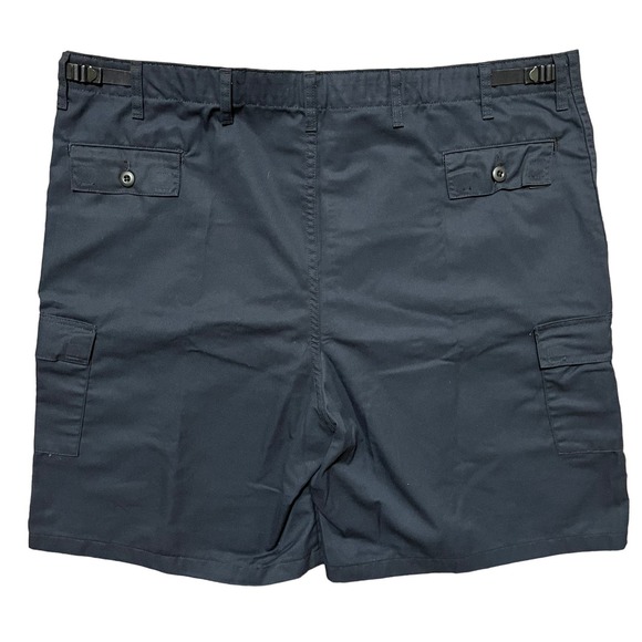 VTG VF IMAGEWEAR Heavy Duty Cargo Shorts in Navy blue SZ 3XL - Picture 5 of 7